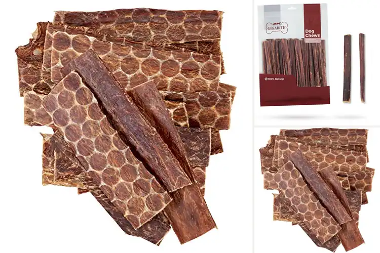 Detailed view of Best Beef Esophagus Dog Treats
