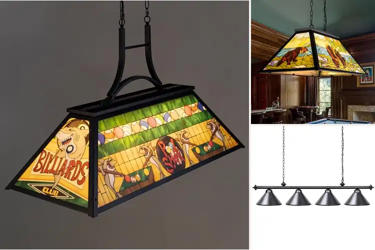 Detailed view of Best Billiard Chandeliers