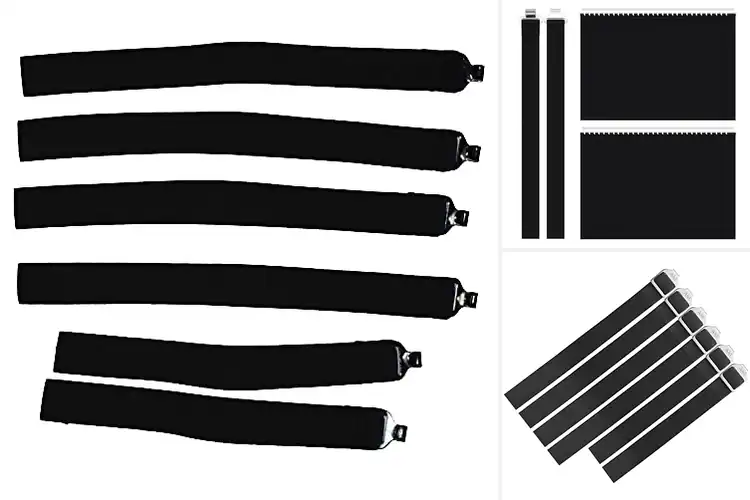 Detailed view of Best Catcher Shin Guard Straps