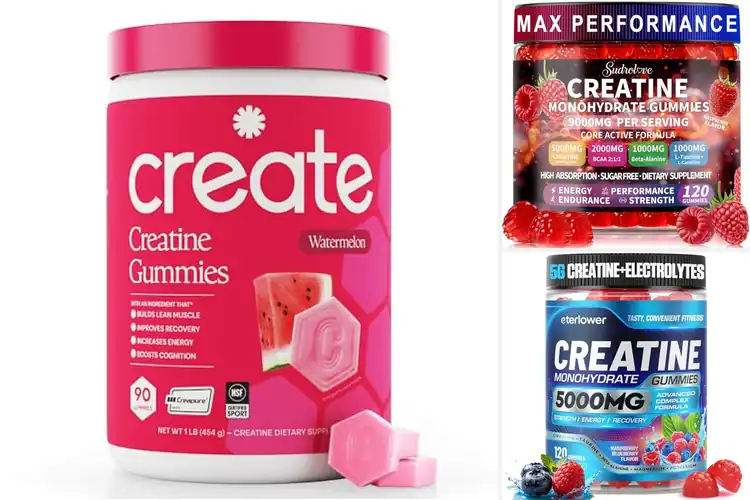 Detailed view of Best Creatine Gummies: Top 10 Tested for Strength & Taste