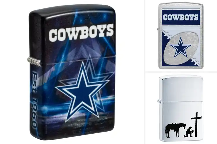 Detailed view of Best Dallas Cowboys Lighters