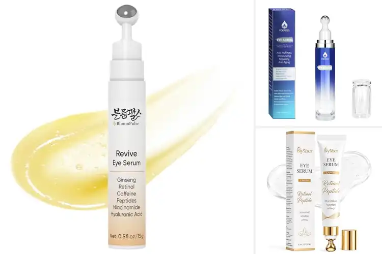 Detailed view of Best De-Puffing Caffeine Eye Serums