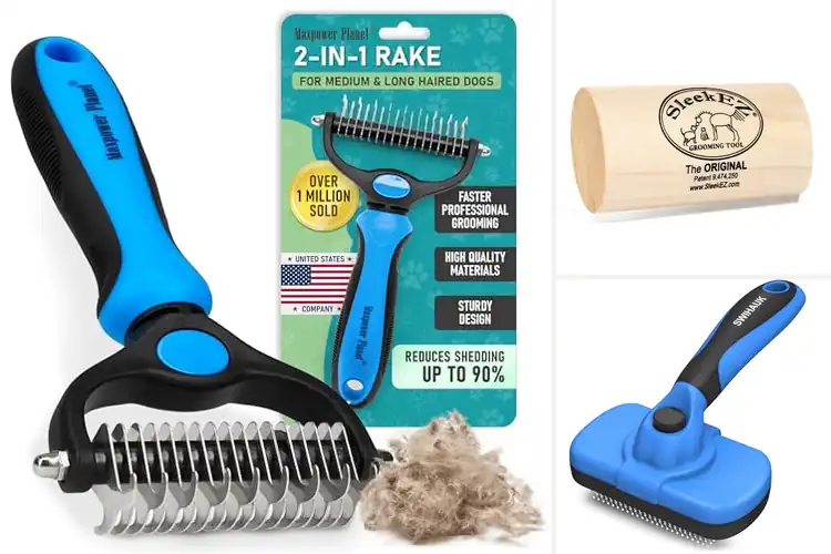 Detailed view of Best Dog Grooming Brushes