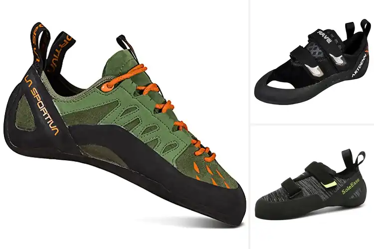 Detailed view of Best Grip Climbing Shoes