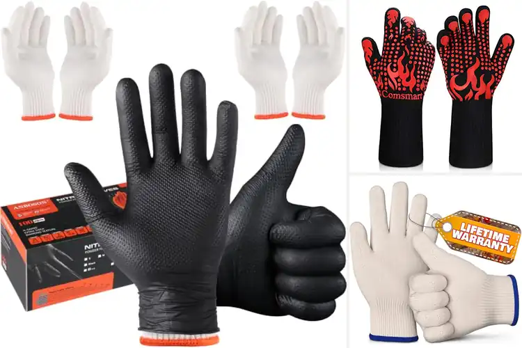 Detailed view of Best Heat Resistant Cooking Gloves