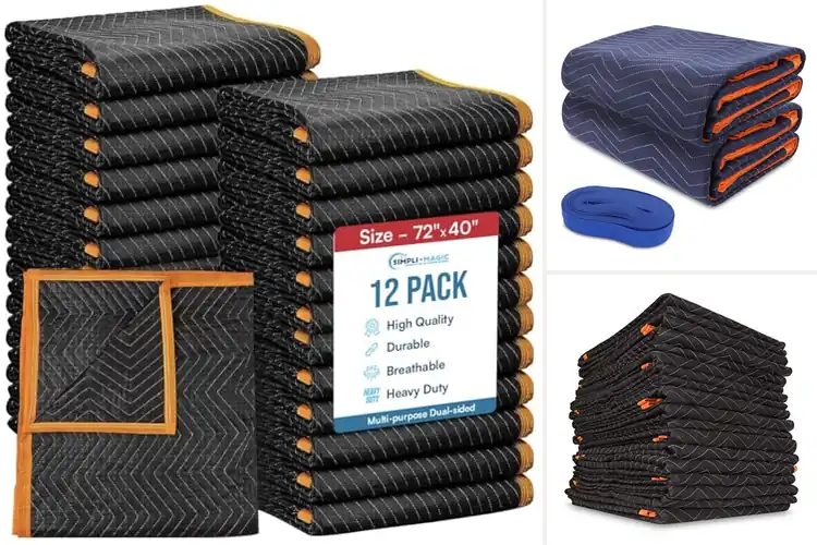 Detailed view of Best Heavy Duty Moving Blankets
