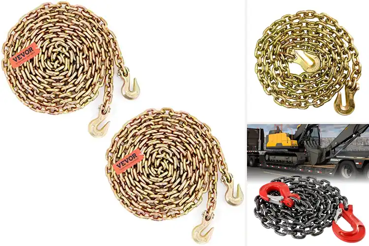 Detailed view of Best Heavy Duty Towing Chains