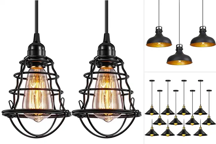 Detailed view of Best Industrial Vintage Pendant Lights