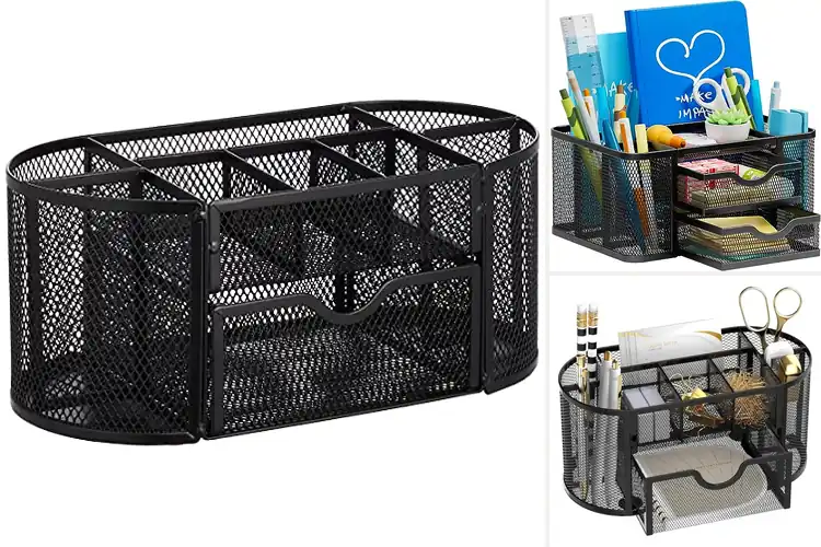 Detailed view of Best Mesh Desk Organizers: Simplify Your Workspace with Ease