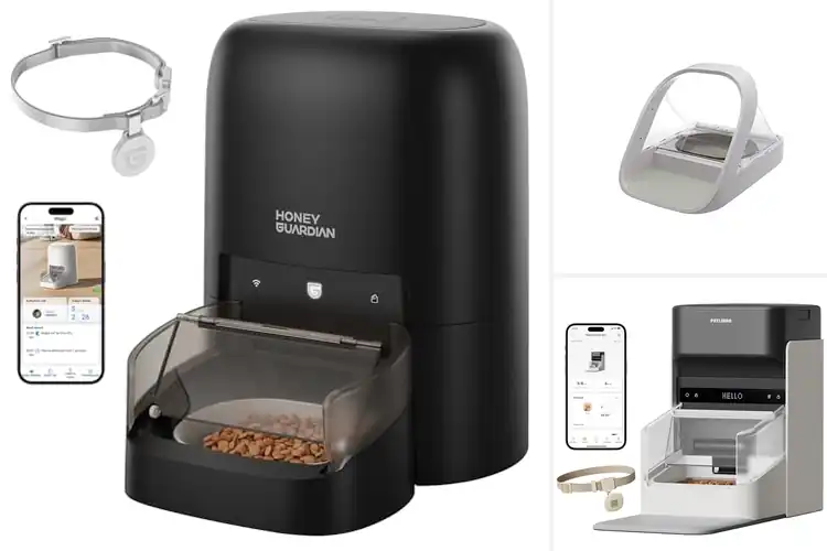 Detailed view of Best Multi Meal Pet Feeders