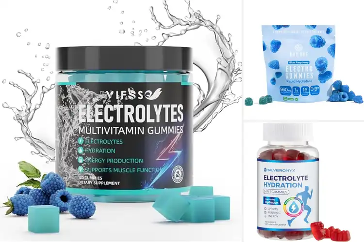 Detailed view of Best Raspberry Electrolyte Gummies