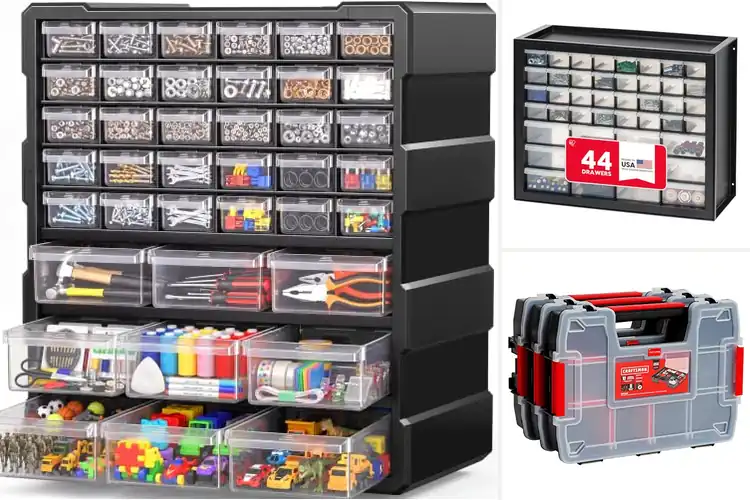Detailed view of Best Small Parts Storage Solutions