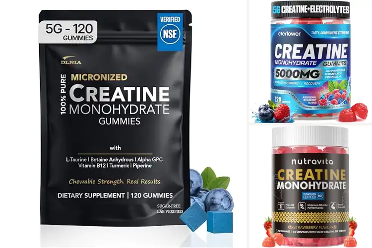 Detailed view of Best Sugar Free Creatine Gummies for Max Workout Gains