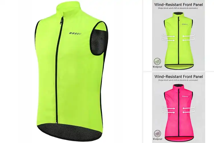 Detailed view of Best Windproof Bike Vests: Stay Warm & Dry on Every Ride